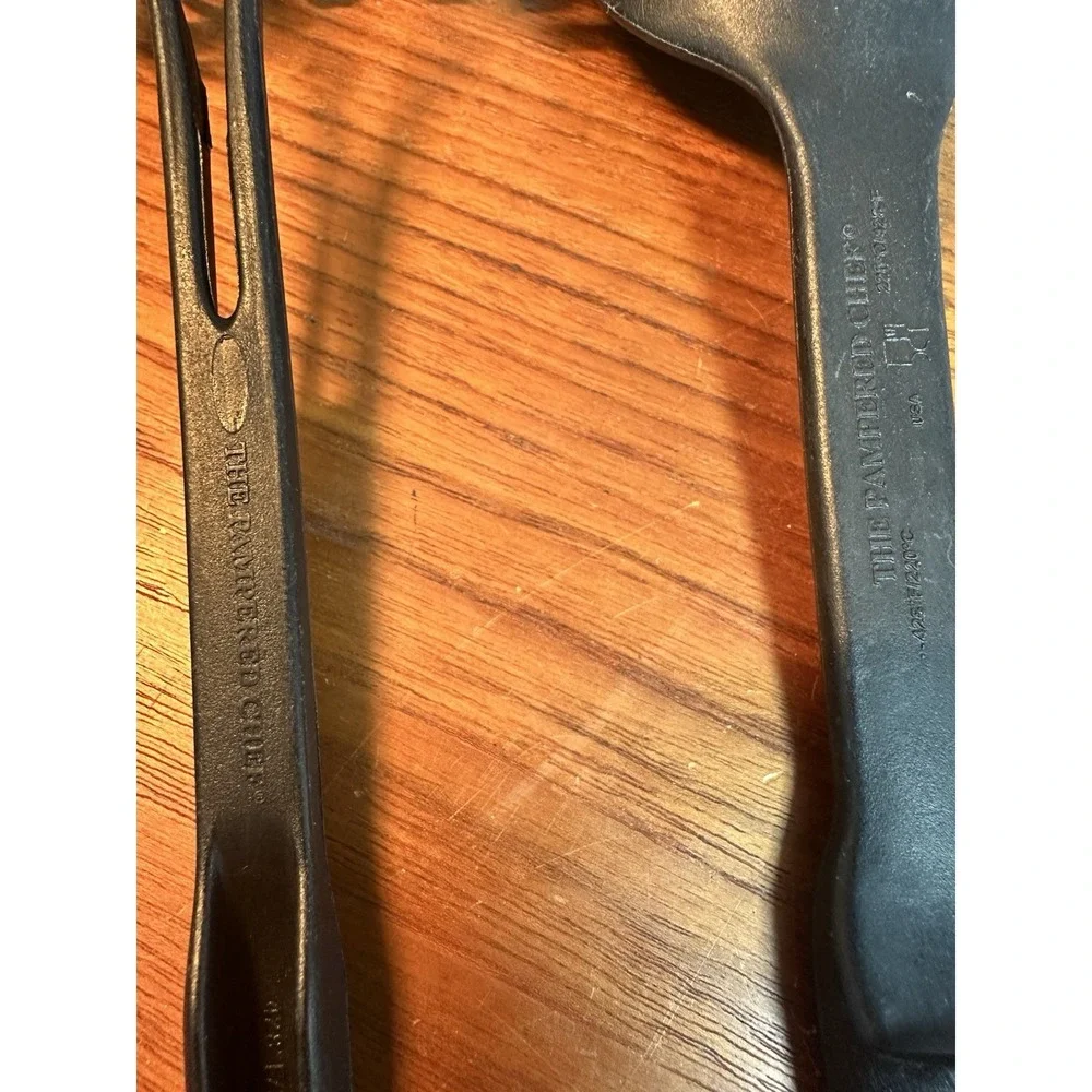 Pampered Chef‎ Black Nylon Spiral Whisk Plastic Retired #2330 Plus Lg Spoon